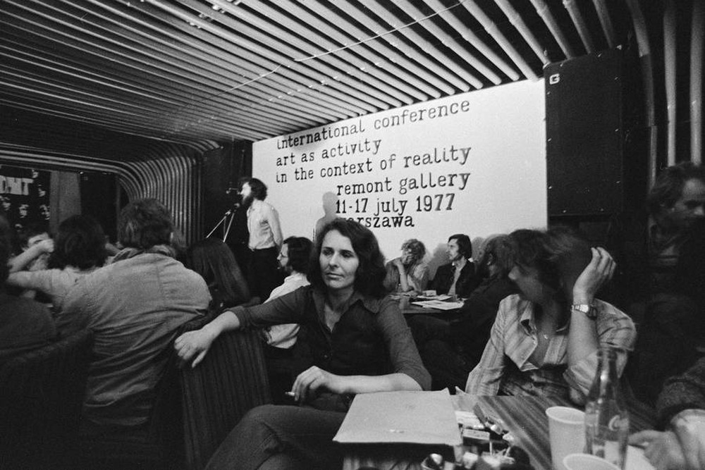 Remont Gallery, "Art as Activity in the Context of Reality” conference, Warsaw, 1977