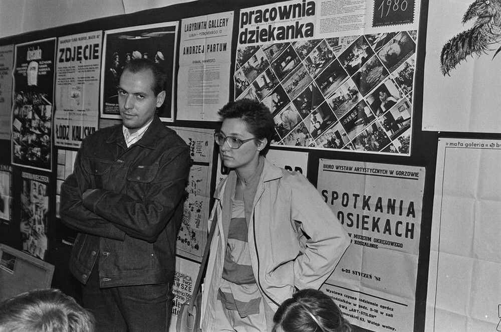 Jacek Krzyszkowski, Adam Rzepecki, "We will get rid of the world and native artworks within our reach", Mała Gallery, Warsaw, 1985