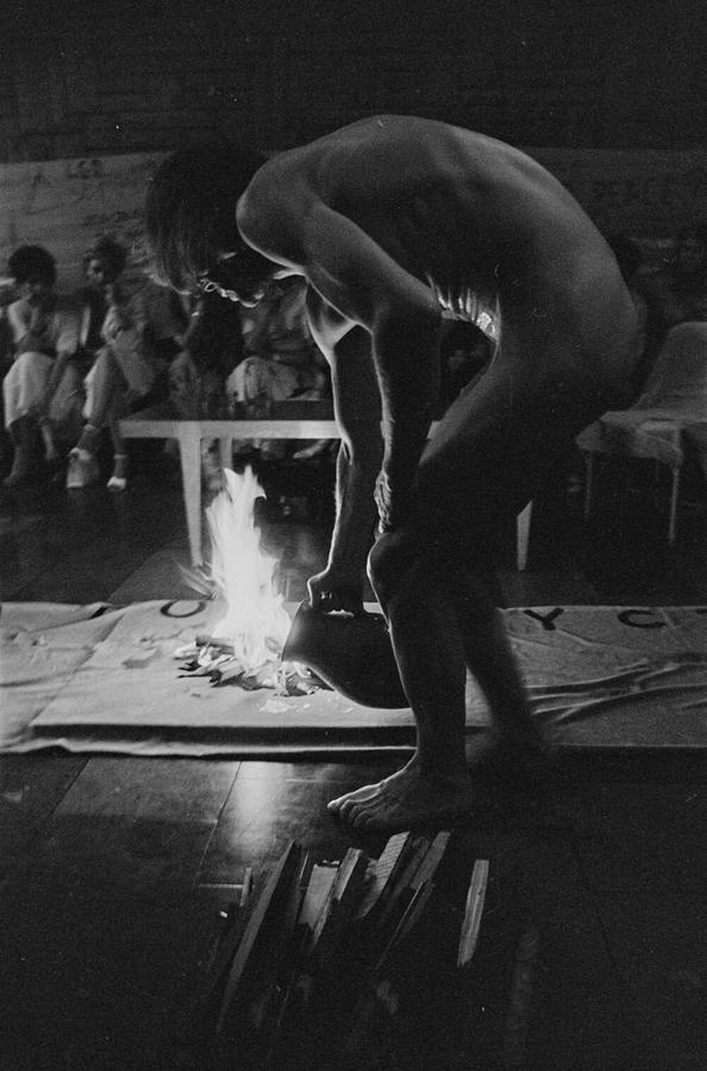 Jerzy Bereś &bdquo;Msza polityczna&rdquo;, w ramach &bdquo;Sztuki faktu&rdquo;, Bydgoszcz, 1981