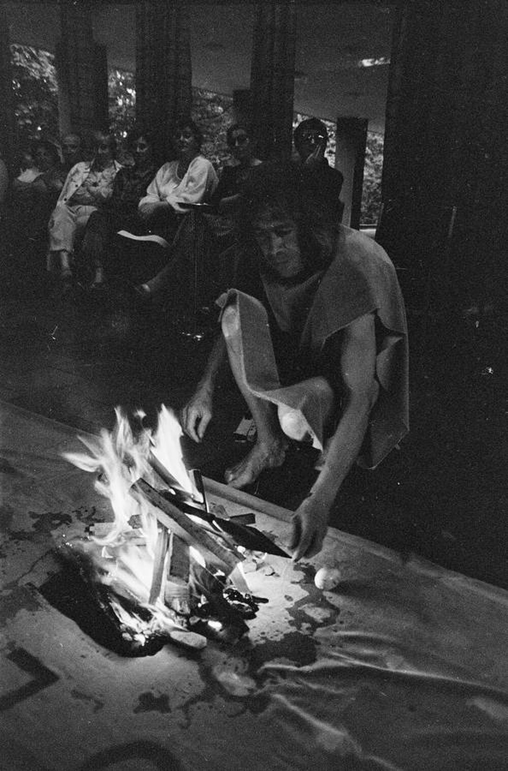 Jerzy Bereś &bdquo;Msza polityczna&rdquo;, w ramach &bdquo;Sztuki faktu&rdquo;, Bydgoszcz, 1981