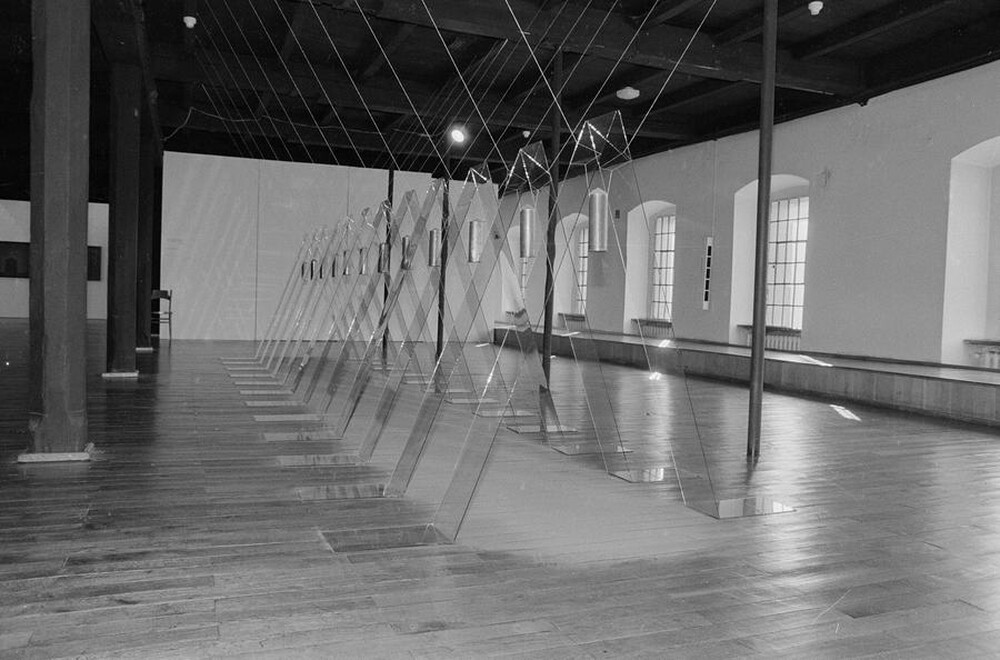 Wystawa &bdquo;Konstrukcja w procesie&rdquo; (dokumentacja), Łódź, 1990