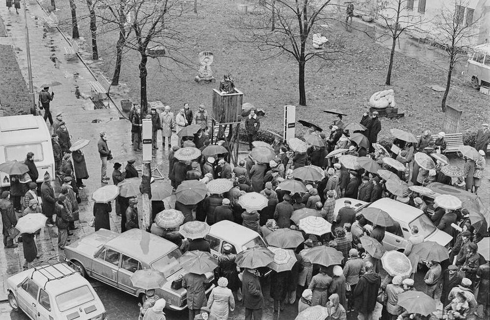 Wystawa &bdquo;Konstrukcja w procesie&rdquo;, Łódź, 1981
