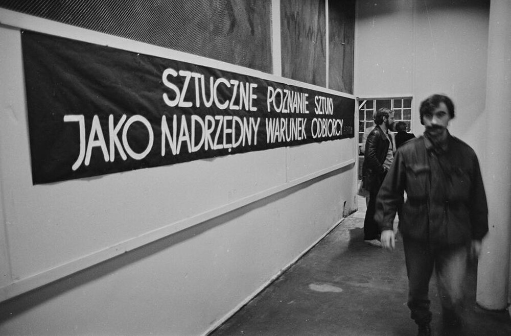 Wystawa &bdquo;Konstrukcja w procesie&rdquo;, Łódź, 1981