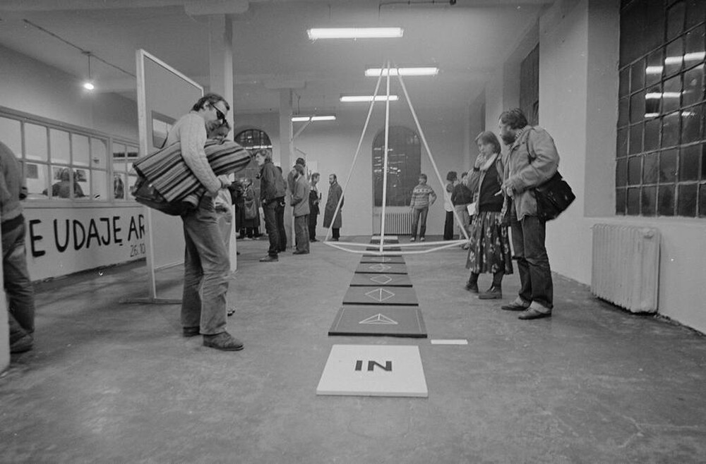 Wystawa &bdquo;Konstrukcja w procesie&rdquo;, Łódź, 1981