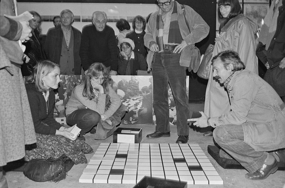 Wystawa &bdquo;Konstrukcja w procesie&rdquo;, Łódź, 1981