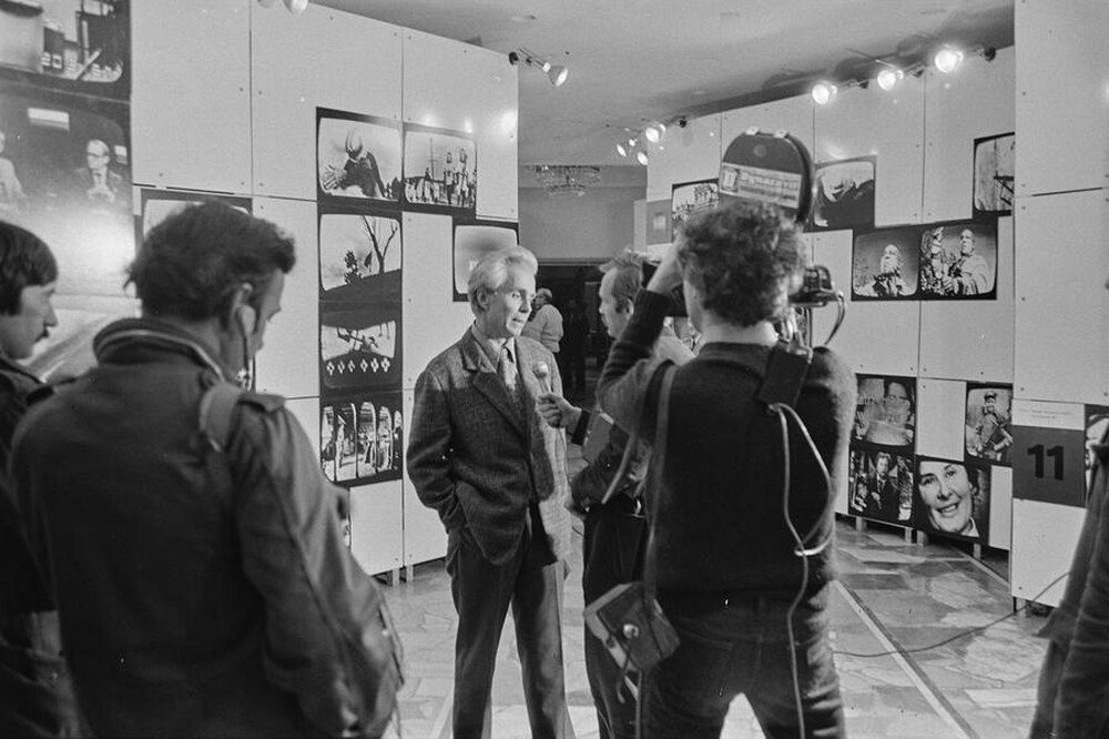 Zygmunt Rytka, Jacek Drabik, "TV/Studio 2 - Rembrandt 78", Interpress Gallery, Warsaw, 1985