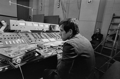 &bdquo;Żywa galeria&rdquo;, dykusja w Wytw&oacute;rni Film&oacute;w Oświatowych, Ł&oacute;dź, ok. 1974