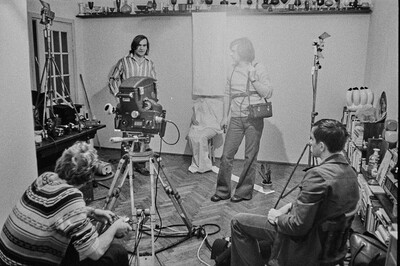 &bdquo;Żywa galeria&rdquo;, performance Krzysztofa Zarębskiego, ok. 1974