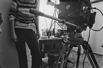 &bdquo;Żywa galeria&rdquo;, performance Krzysztofa Zarębskiego, ok. 1974