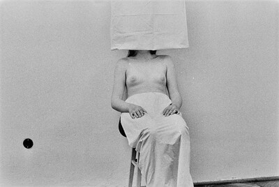 &bdquo;Żywa galeria&rdquo;, performance Krzysztofa Zarębskiego, ok. 1974