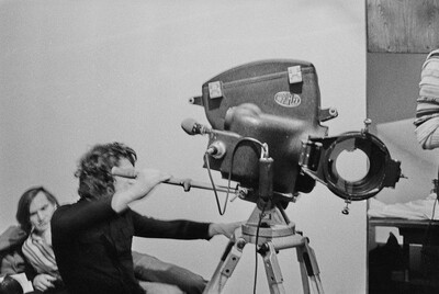 &bdquo;Żywa galeria&rdquo;, performance Krzysztofa Zarębskiego, ok. 1974