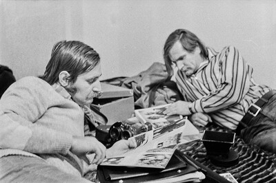 &bdquo;Żywa galeria&rdquo;, performance Krzysztofa Zarębskiego, ok. 1974