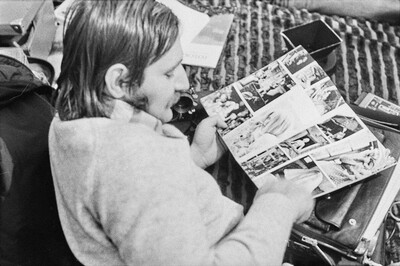 &bdquo;Żywa galeria&rdquo;, performance Krzysztofa Zarębskiego, ok. 1974