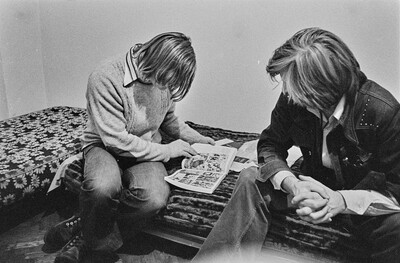 &bdquo;Żywa galeria&rdquo;, performance Krzysztofa Zarębskiego, ok. 1974