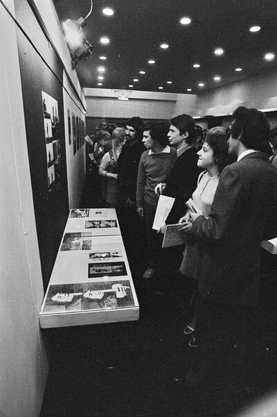 Krzysztof Zarębski, exhibition, Wsp&oacute;łczesna Gallery, Warsaw, 1973