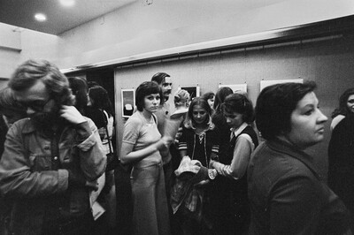 Krzysztof Zarębski, exhibition, Wsp&oacute;łczesna Gallery, Warsaw, 1973