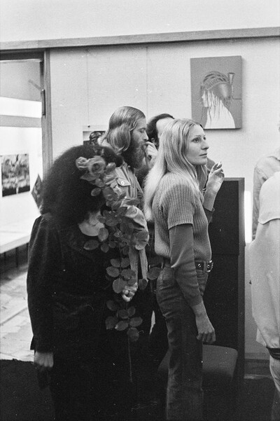 Krzysztof Zarębski, exhibition, Wsp&oacute;łczesna Gallery, Warsaw, 1973