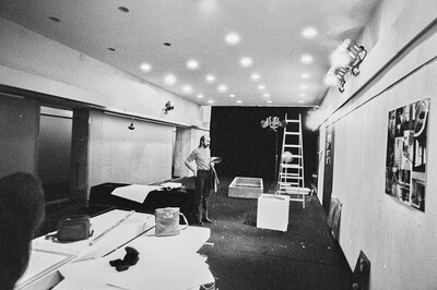 Krzysztof Zarębski, exhibition, Wsp&oacute;łczesna Gallery, Warsaw, 1973