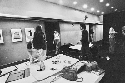 Krzysztof Zarębski, exhibition, Wsp&oacute;łczesna Gallery, Warsaw, 1973