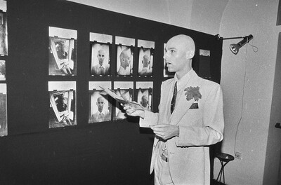 Richard Boulez, &bdquo;Sztuka mechanicznej reprodukcji&rdquo;, Mała Galeria, Warszawa, 1983