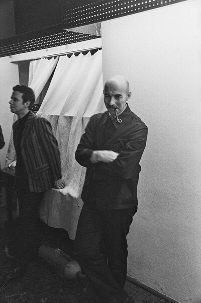 Krzysztof Zarębski, performans &bdquo;Kwiaty&rdquo;, Liga Kobiet, Warszawa, 1971