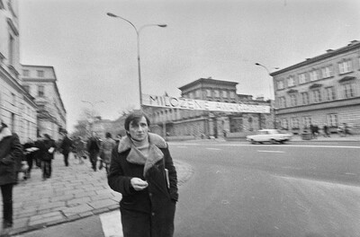 &bdquo;Żywa galeria&rdquo;, Andrzej Partum, Milczenie awangardowe, Warszawa, 1974 (ASP - UW)