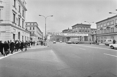 &bdquo;Żywa galeria&rdquo;, Andrzej Partum, Milczenie awangardowe, Warszawa, 1974 (ASP - UW)