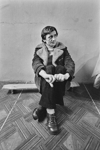 "Live Gallery", Andrzej Partum, Poetry Office (Poznańska Street), Warsaw, 1974