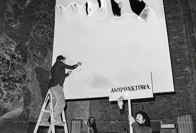 Andrzej Partum, &bdquo;Akupunktura&rdquo;, Galeria El, Elbląg, 1976