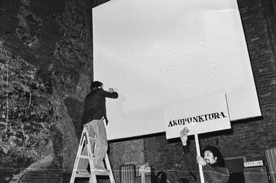 Andrzej Partum, &bdquo;Akupunktura&rdquo;, Galeria El, Elbląg, 1977