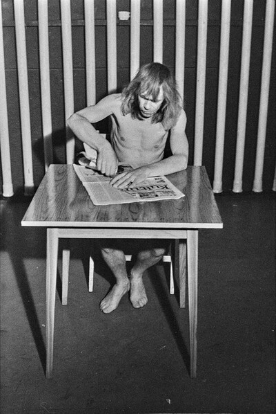 Jerzy Bereś, &bdquo;Rytuał kultury&rdquo;, Klub Studencki Riwiera Remont, Warszawa, 1977