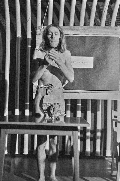Jerzy Bereś, &bdquo;Rytuał kultury&rdquo;, Klub Studencki Riwiera Remont, Warszawa, 1977