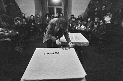 Jerzy Bereś, &bdquo;Rytuał egzystencjalny&rdquo;, Galeria LDK Labirynt, Lublin 1976