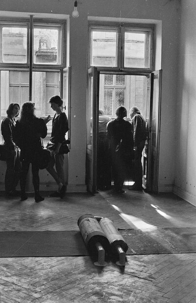 Adam Klimczak, &bdquo;Podłączyłem się do Wschodniej&rdquo;, Galeria Wschodnia, Ł&oacute;dź, 1991