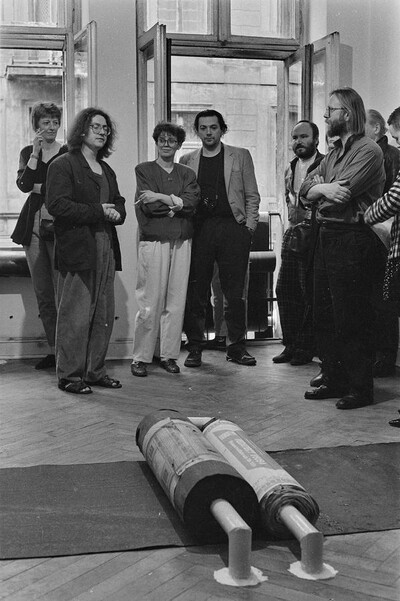 Adam Klimczak, &bdquo;Podłączyłem się do Wschodniej&rdquo;, Galeria Wschodnia, Ł&oacute;dź, 1991