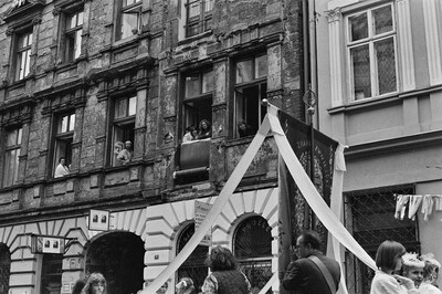 Adam Klimczak, &bdquo;Podłączyłem się do Wschodniej&rdquo;, Galeria Wschodnia, Ł&oacute;dź, 1991