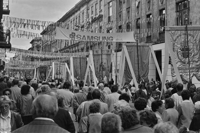 Adam Klimczak, &bdquo;Podłączyłem się do Wschodniej&rdquo;, Galeria Wschodnia, Ł&oacute;dź, 1991