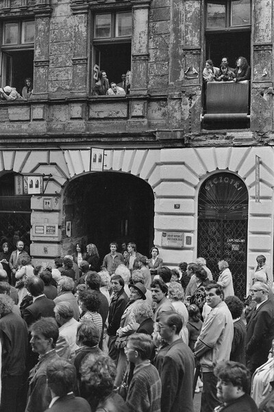 Adam Klimczak, &bdquo;Podłączyłem się do Wschodniej&rdquo;, Galeria Wschodnia, Ł&oacute;dź, 1991
