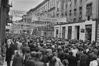 Adam Klimczak, &bdquo;Podłączyłem się do Wschodniej&rdquo;, Galeria Wschodnia, Ł&oacute;dź, 1991