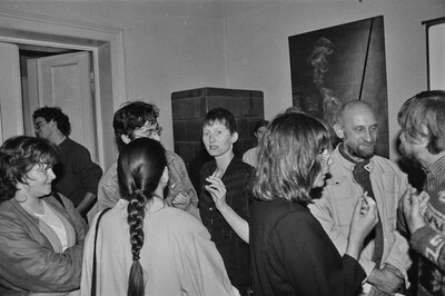 J&oacute;zef Robakowski, &bdquo;Gabinet kątów energetycznych&rdquo;, Galeria Wschodnia, Ł&oacute;dź, 1987