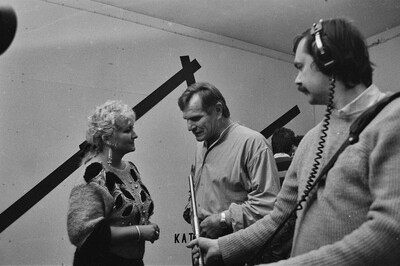 J&oacute;zef Robakowski, &bdquo;Gabinet kątów energetycznych&rdquo;, Galeria Wschodnia, Ł&oacute;dź, 1987