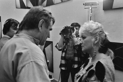 J&oacute;zef Robakowski, &bdquo;Gabinet kątów energetycznych&rdquo;, Galeria Wschodnia, Ł&oacute;dź, 1987