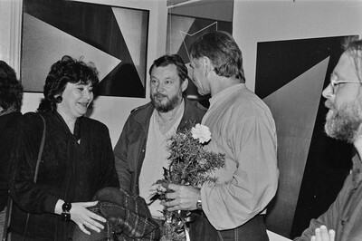 J&oacute;zef Robakowski, &bdquo;Gabinet kątów energetycznych&rdquo;, Galeria Wschodnia, Ł&oacute;dź, 1987