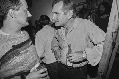 J&oacute;zef Robakowski, &bdquo;Gabinet kątów energetycznych&rdquo;, Galeria Wschodnia, Ł&oacute;dź, 1987