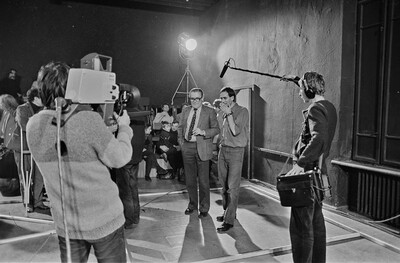 "Construction in Process" exhibition, Ł&oacute;dź, 1981