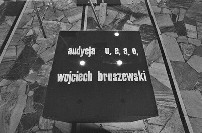 Piotr Bernacki, Wojciech Bruszewski, Jan Wojciechowski, &bdquo;Koncepcje&rdquo;, Galeria Wsp&oacute;łczesna, 1975