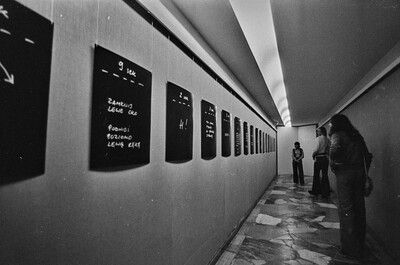 Piotr Bernacki, Wojciech Bruszewski, Jan Wojciechowski, &bdquo;Koncepcje&rdquo;, Galeria Wsp&oacute;łczesna, 1975