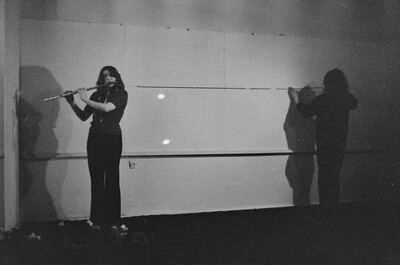 Krzysztof Zarębski, performance &bdquo;Ambush&rdquo;, Galeria Repassage, Warszawa, 1974