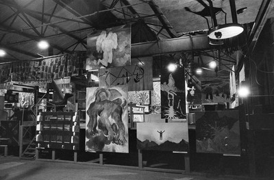 Wystawa &bdquo;Co słychać&rdquo;, dawna Fabryka Norblina, Warszawa, 1987