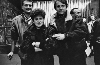 Wystawa &bdquo;Co słychać&rdquo;, dawna Fabryka Norblina, Warszawa, 1987